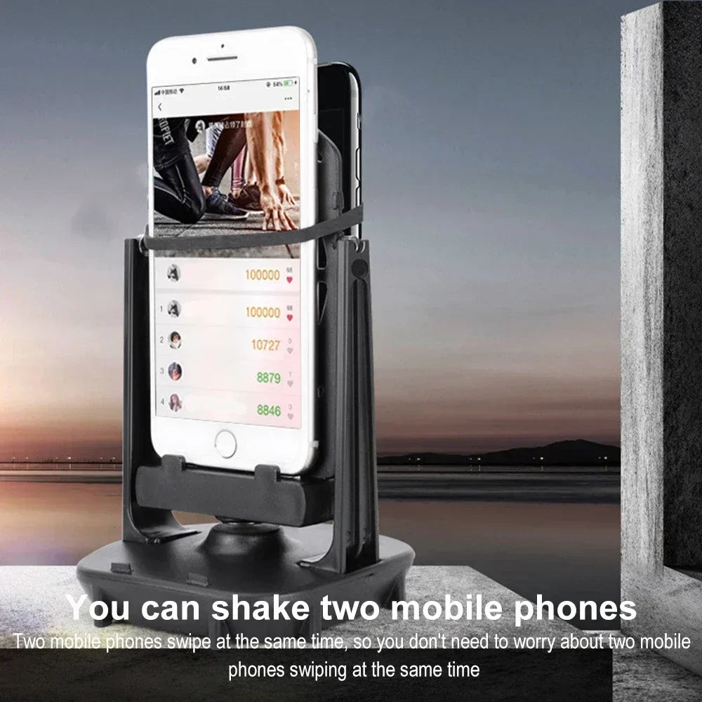 Podómetro para teléfono, contador de pasos, accesorios para agitar el teléfono móvil, soporte para caminar, dispositivo automático silencioso para todos los teléfonos