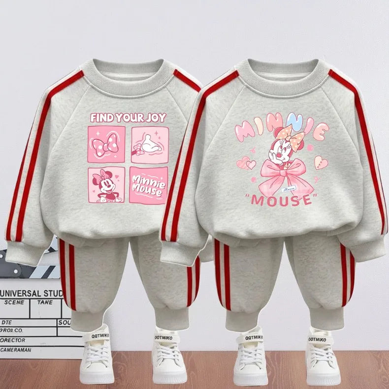 Conjuntos de ropa para niños, sudaderas con capucha y pantalones de rayas laterales, conjunto de sudaderas informales de dos piezas, nuevo estilo, primavera 2026