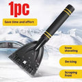 Rascador de hielo para coche, pala para quitar nieve, parabrisas de invierno, ventana, herramienta de raspado para limpieza de nieve, rompedor de hielo automático, pala para nieve