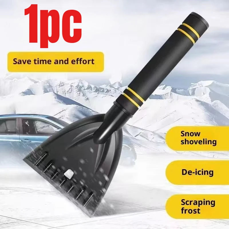 Rascador de hielo para coche, pala para quitar nieve, parabrisas de invierno, ventana, herramienta de raspado para limpieza de nieve, rompedor de hielo automático, pala para nieve