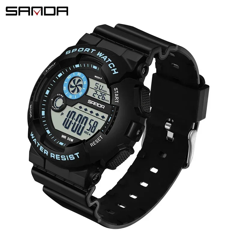 Reloj Digital LED SANDA Deportivo para Mujer