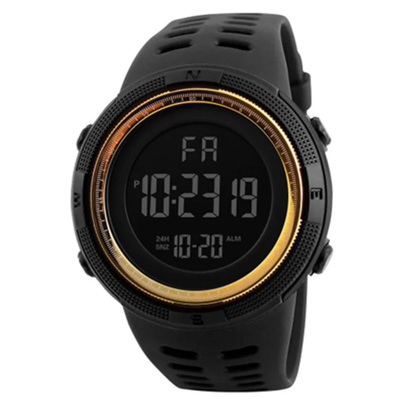 Reloj Digital Deportivo Resistente al Agua Hombre