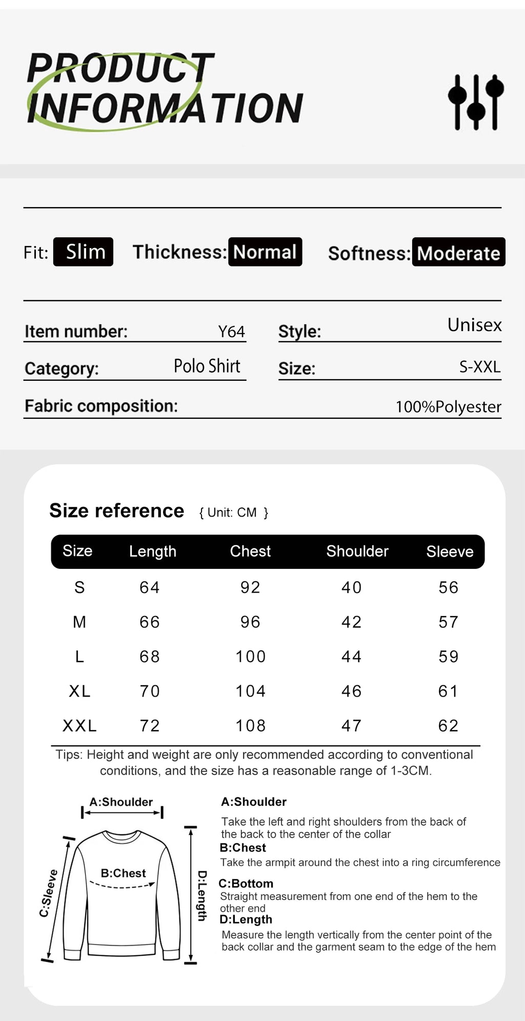 Polo de Manga Larga Ajustado para Mujer, Cuello con Solapa
