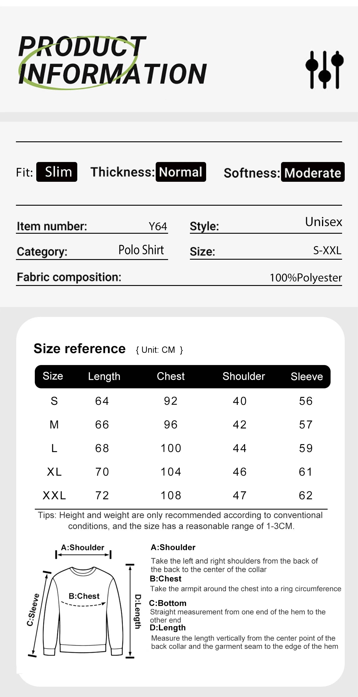 Polo de Manga Larga Ajustado para Mujer, Cuello con Solapa