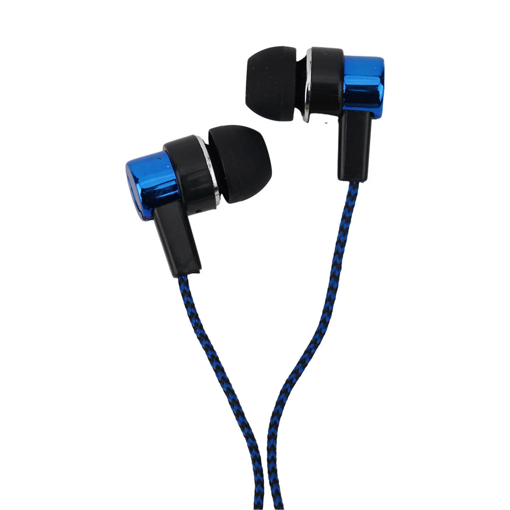 Experimente graves potentes con auriculares internos con cable, auriculares estéreo de 3,5 mm para dispositivos móviles, diseño con aislamiento de ruido