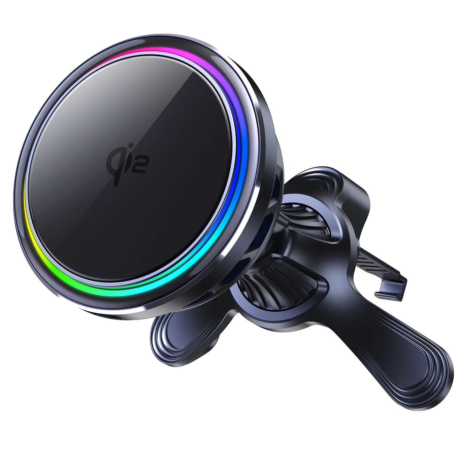Cargador Inalámbrico Magnético para Auto TEC-Cooler Qi2.2 25W para iPhone 16/17 Pro Max, Carga Rápida, Soporte para Teléfono con Ventilación de Aire para iPhone 17~12