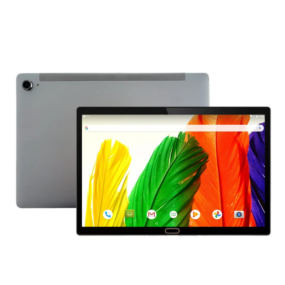 Tablet Android 10 de 10.8 Pulgadas con 8GB de RAM y 128GB de ROM, Compatible con Llamadas 2G/3G/4G, Tipo-C, Cámara Dual, Procesador MT6797 de 10 Núcleos, 2560x1600 Píxeles, 1 Ranura para Tarjeta SIM