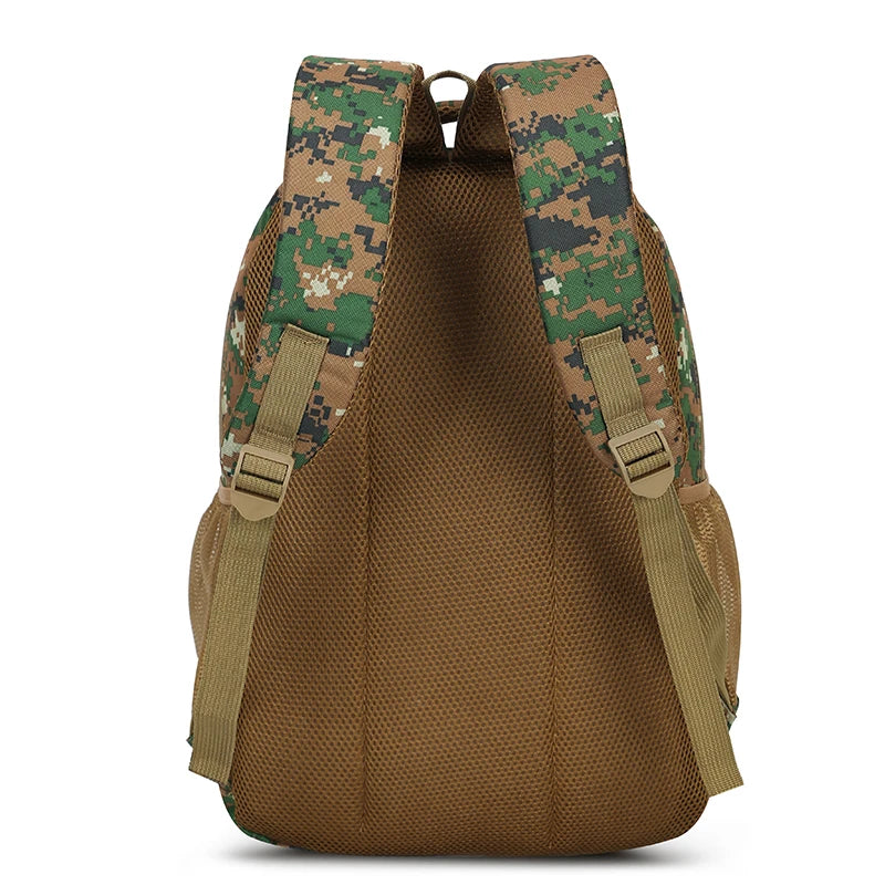 Mochila de Camuflaje para Senderismo y Aventuras al Aire Libre