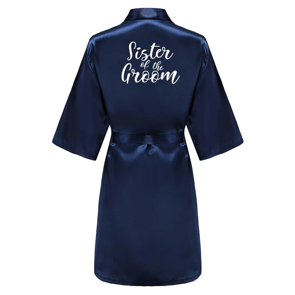 Bata de Satén para Mujer – Ropa de Dormir Talle Grande