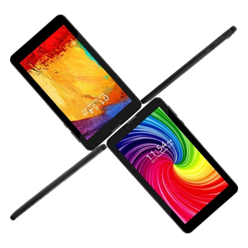 Tabletas con función de llamadas telefónicas Android 6.0 3G de 7 pulgadas, cuatro núcleos, 2 GB de RAM, 16 GB de ROM, 1024x600 píxeles, MTK8735, 2 tarjetas SIM, 2500 mAh