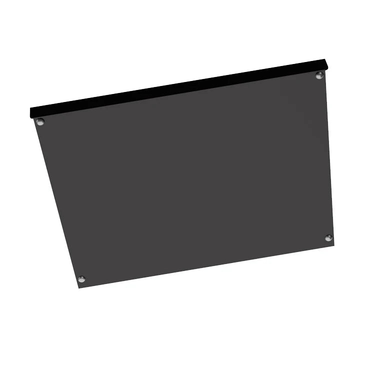 Tabla de cortar acrílica LMETJMA con labio, tabla de cortar antideslizante para Protector de encimera, tabla de cortar de cocina duradera JT324