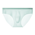 Ropa interior para hombre, calzoncillos de seda helada para hombre, pantalones cortos sin costuras transpirables de secado rápido de verano, ropa interior transparente ultrafina con personalidad