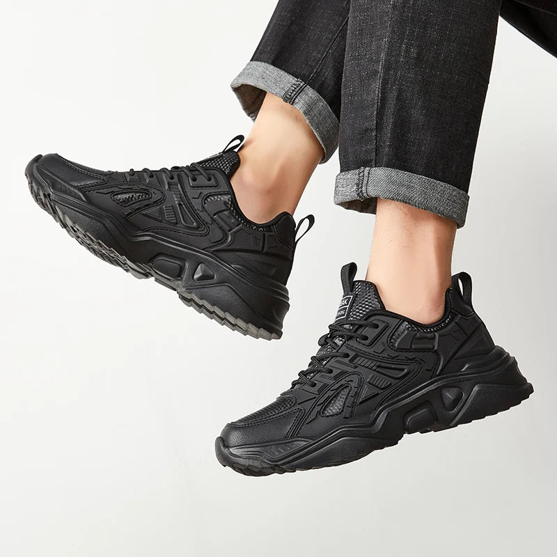 Zapatos de Chef de Hotel para las cuatro estaciones, transpirables, ligeros, antideslizantes, impermeables, a prueba de aceite, zapatos de trabajo de cocina, calzado deportivo informal para exteriores para hombre