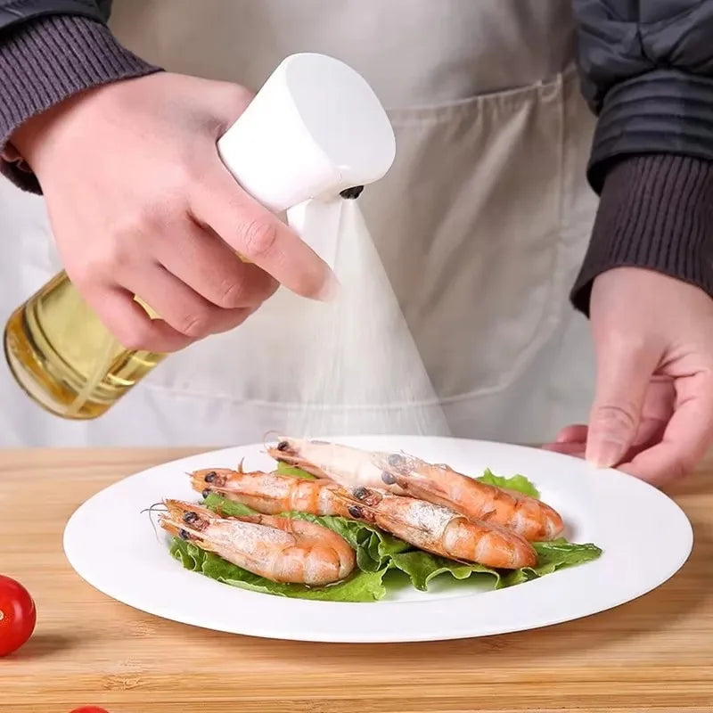 Pulverizador de aceite, botella pulverizadora de aceite de oliva de 200ml/300ml para freidora de aire de cocina, dispensador de aceite, pulverizador de cocina para aceite, vinagre