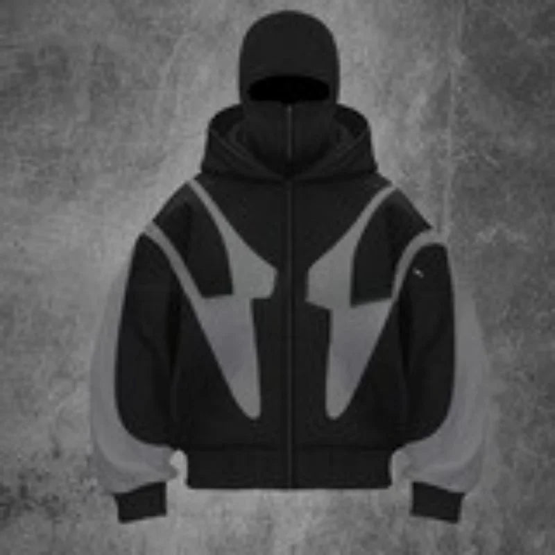 Buzo con Capucha Oversize Estampado para Hombre