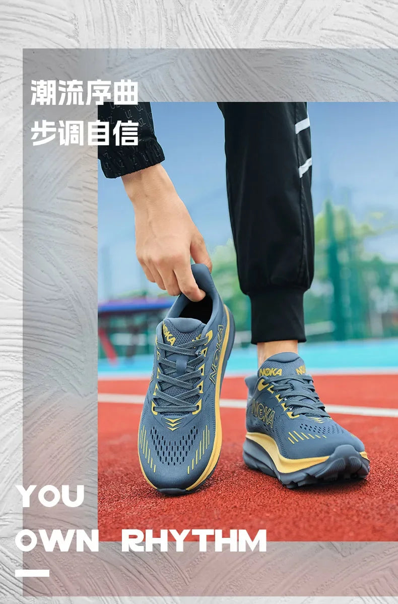 Zapatillas deportivas para hombre, transpirables, ligeras, cómodas, atléticas, antideslizantes