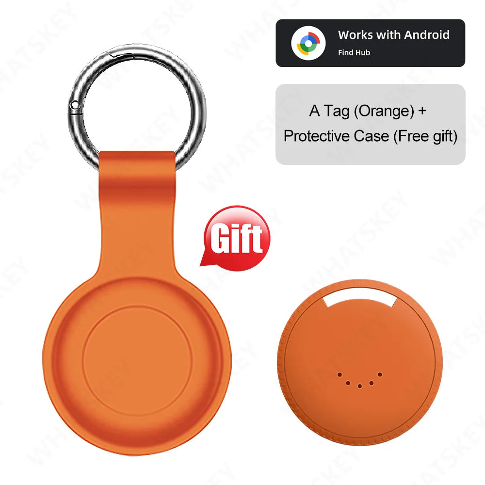 Etiqueta de seguimiento inteligente Android para Google's Find Hub, localizador antipérdida para coches Xiaomi, sonido de posicionamiento, etiquetas de bolsa de bicicleta de búsqueda rápida