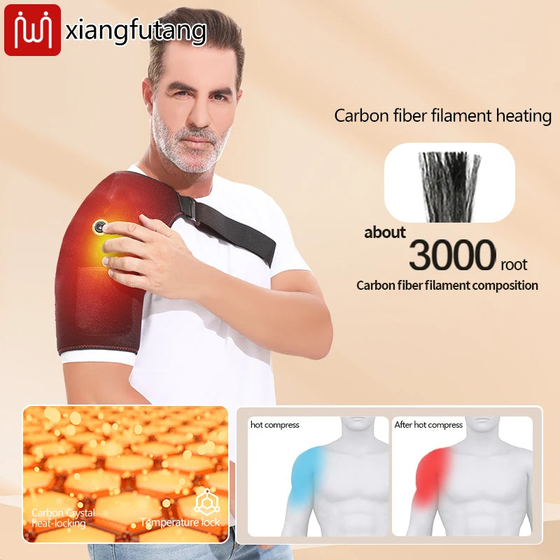 Almohadilla Calefactora y Masajeadora para Hombro y Brazo