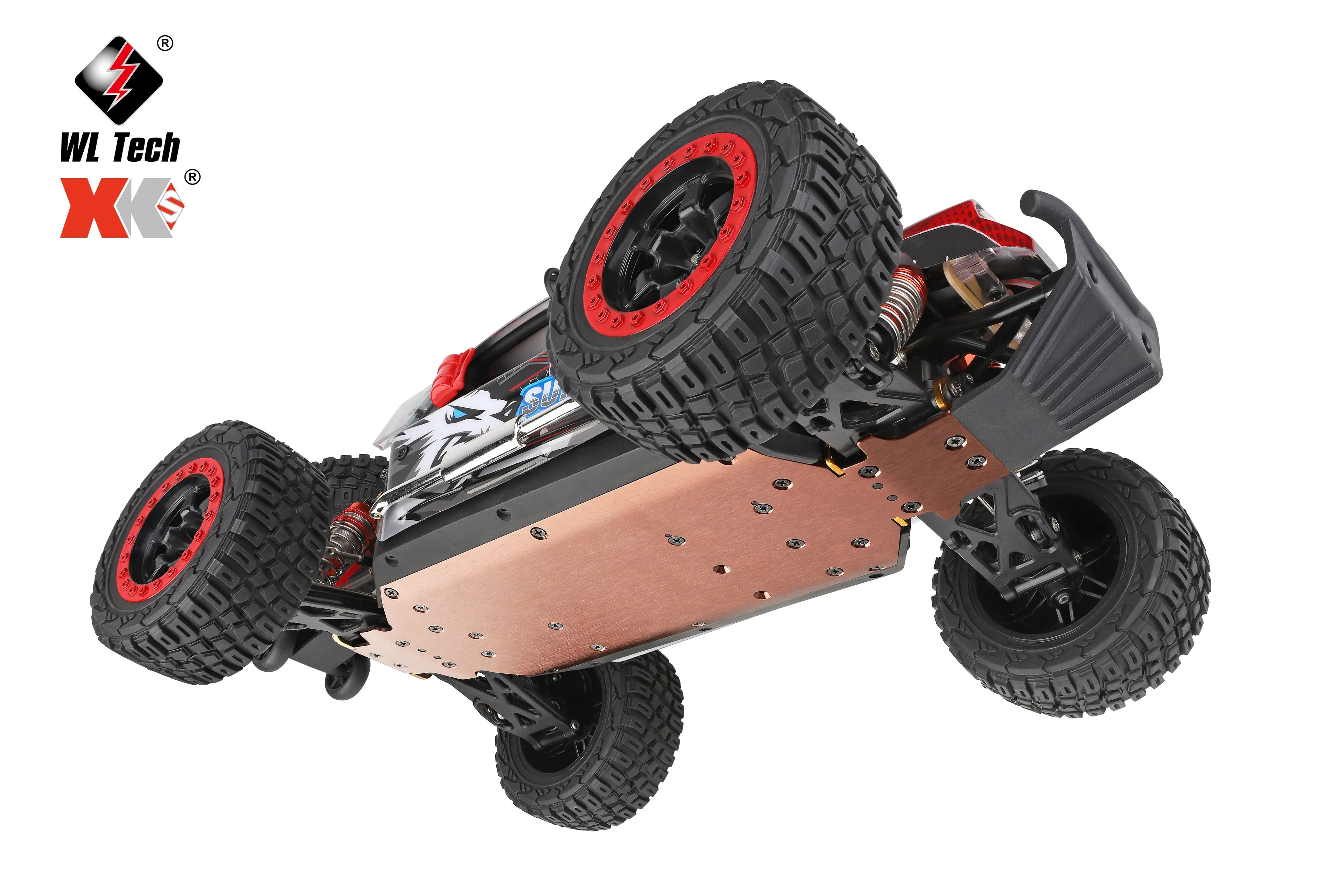 WLtoys 1/12 Autos RC 124017 124007 124016 124020 2.4G de Alta Velocidad   Coche de Carreras a Control Remoto sin Escobillas 4WD 75km/h, Juguete para Niños, Regalo