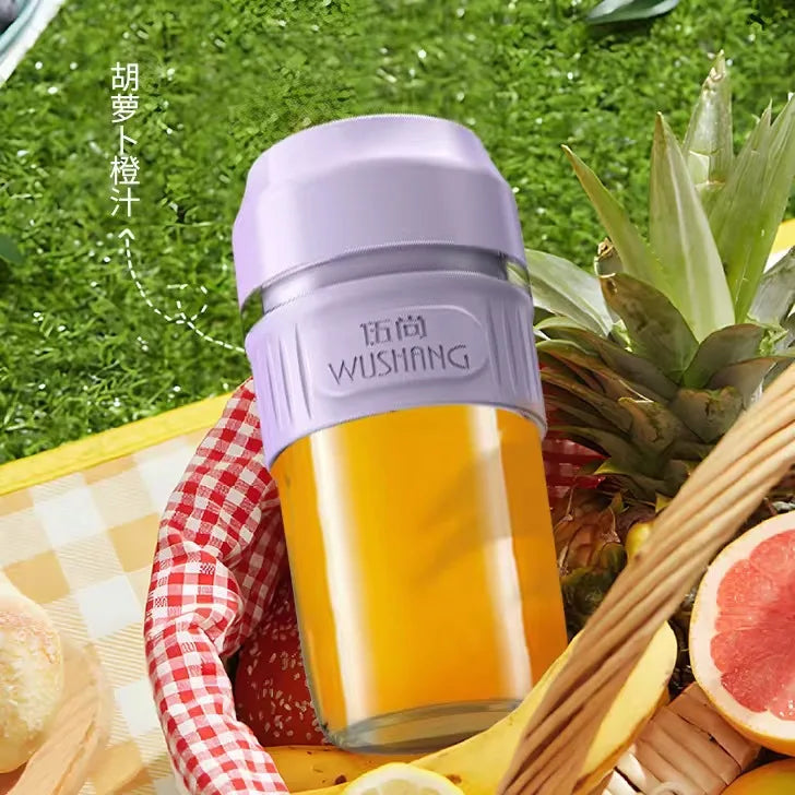 Mini Licuadora Portátil USB Recargable para Smoothies y Viajes