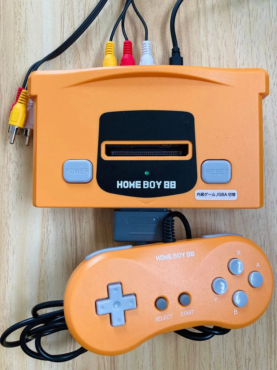 Consola de TV Home Boy 88 GBA HBA-06 naranja Gameboy Advance Compatible con clon de TV consola doméstica para juegos y entretenimiento