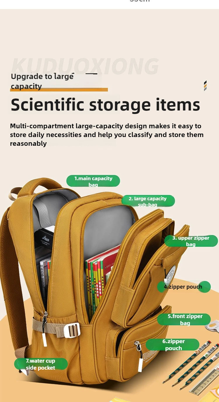 Mochila de escuela secundaria primaria, mochilas escolares para adolescentes, mochila para estudiantes de secundaria, mochila de viaje deportiva de gran capacidad para hombre