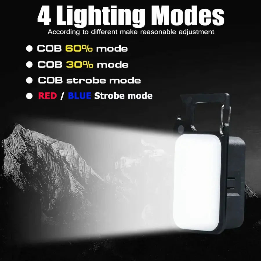 Mini Mochila Linterna LED para Camping y Senderismo