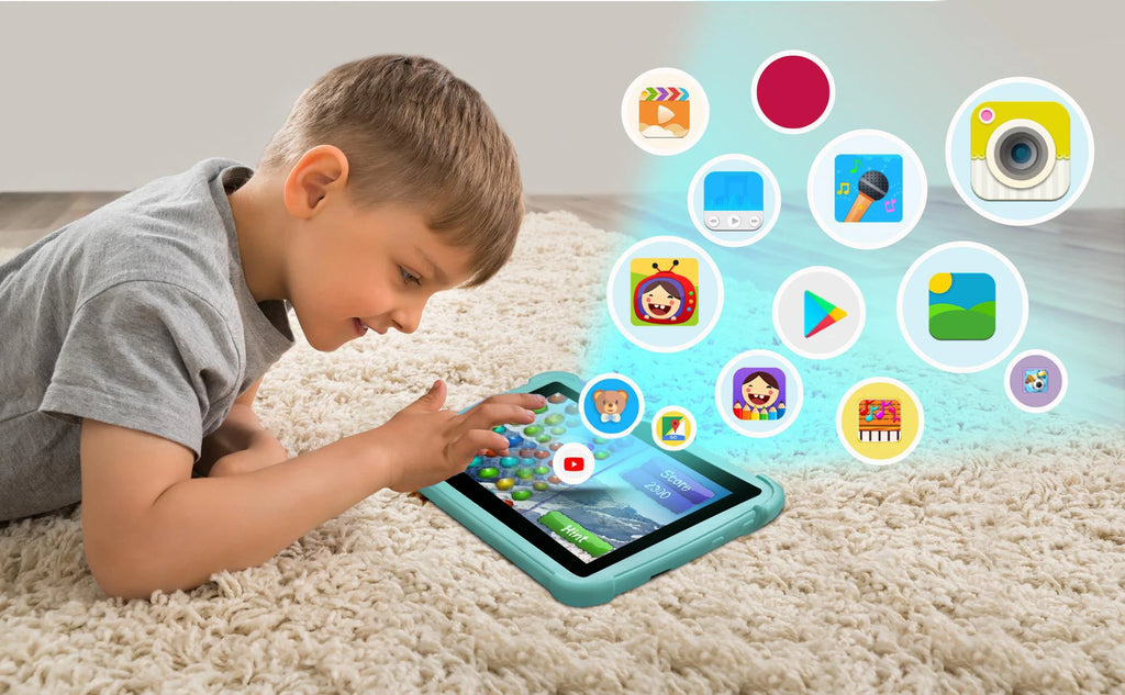 Nueva versión Global de 7 pulgadas 5G WiFi tabletas para niños Quad Core 4GB RAM 64GB ROM tableta de aprendizaje educativo Pc Bluetooth 4000mAh