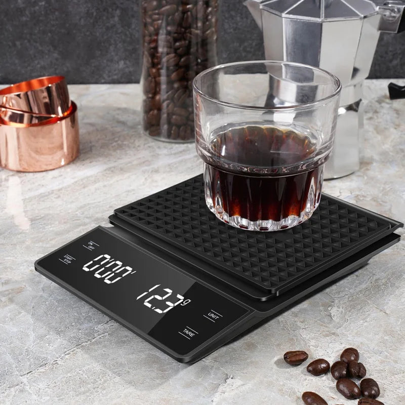 Báscula de Café Digital 3kg con Temporizador