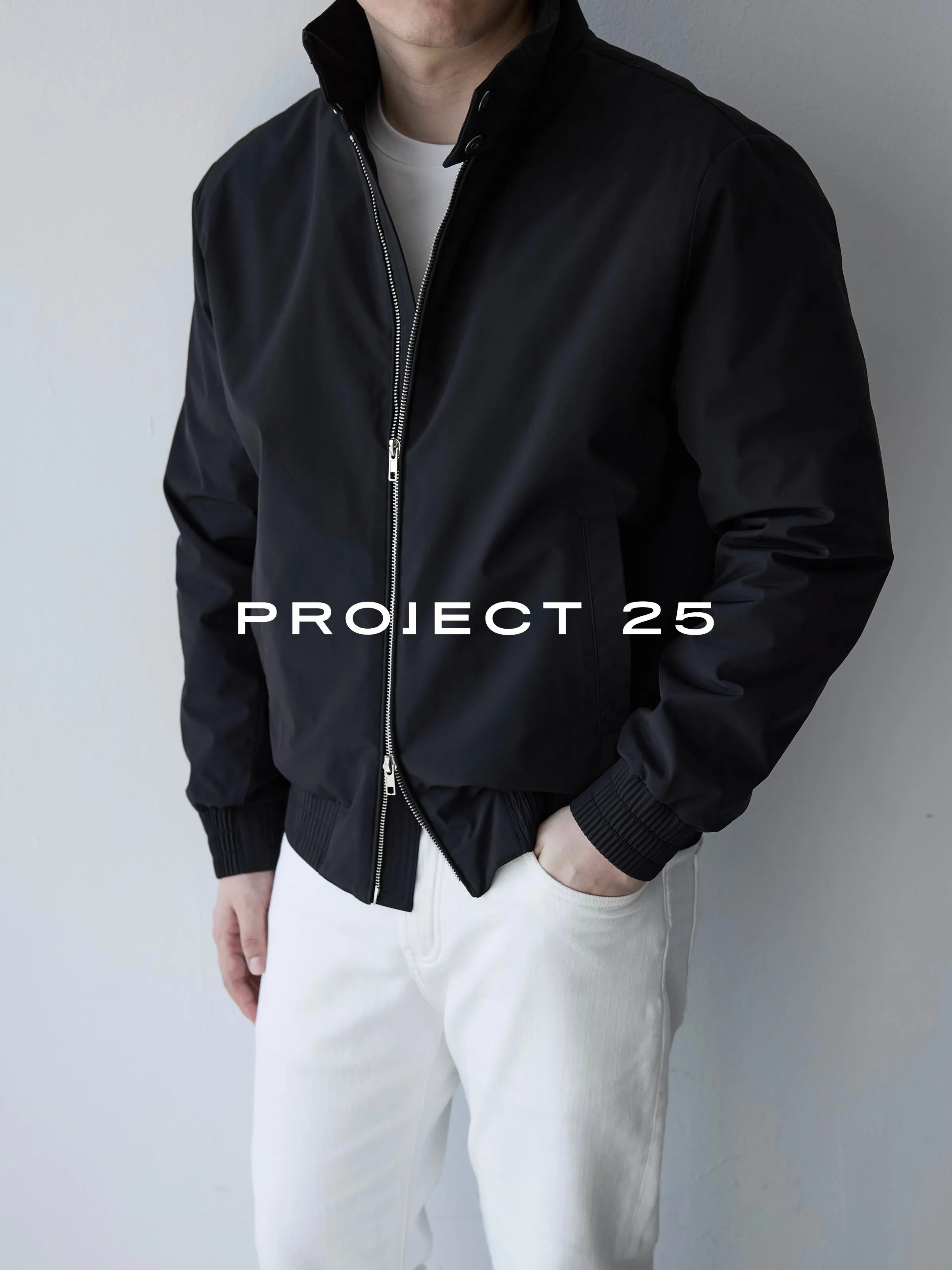 Chaqueta Acolchada con Cuello Alto para Hombre | Cortavientos Impermeable