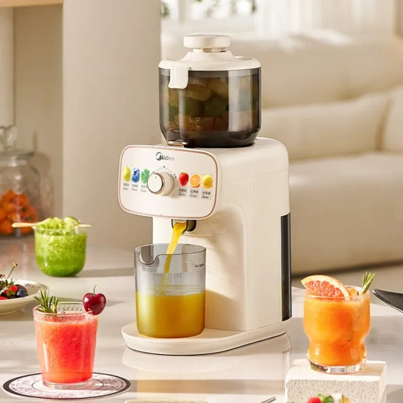 Exprimidor Multifuncional Eléctrico para Helados con Separación de Residuos