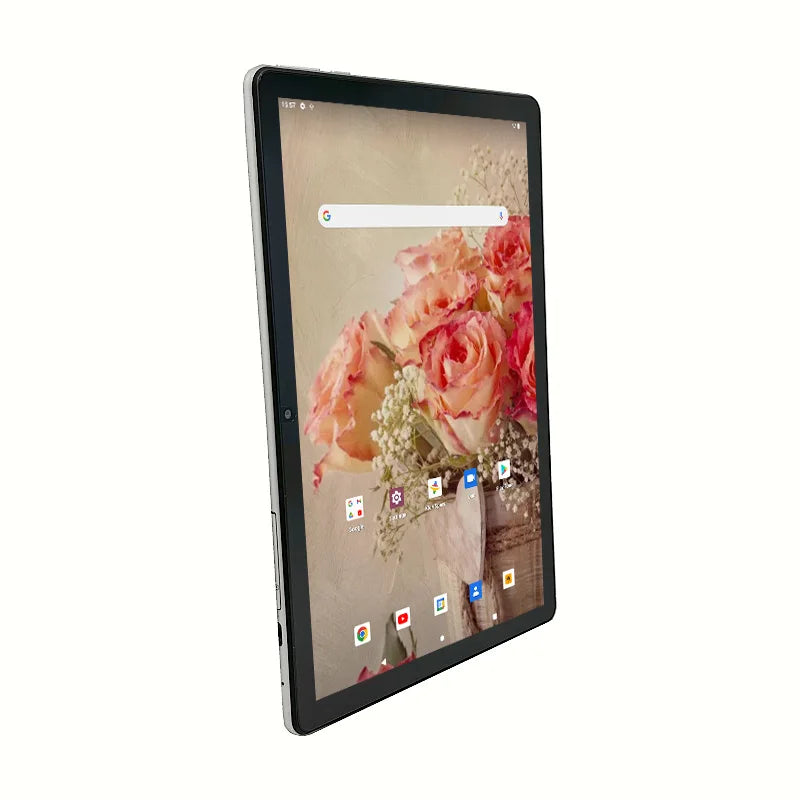 Tabletas Tipo C de 10.1 Pulgadas, Android 12, CPU MTK8183 de Ocho Núcleos, 4 GB de RAM, 128 GB de ROM, Batería de 6000 mAh, Bluetooth 5.0, GPS, Cámaras de 8.0MP+13.0MP ﻿