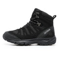 Botas de senderismo todoterreno para hombre, antideslizantes de caña alta