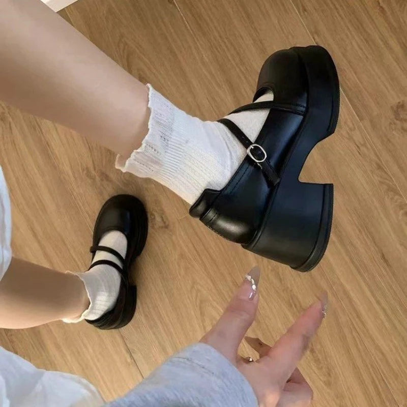 Zapatos Mary Jane con Plataforma para Mujer