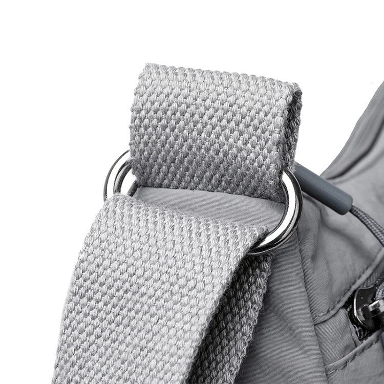 Bolso Bandolera Multibolsillo Unisex para Viajes y Uso Diario