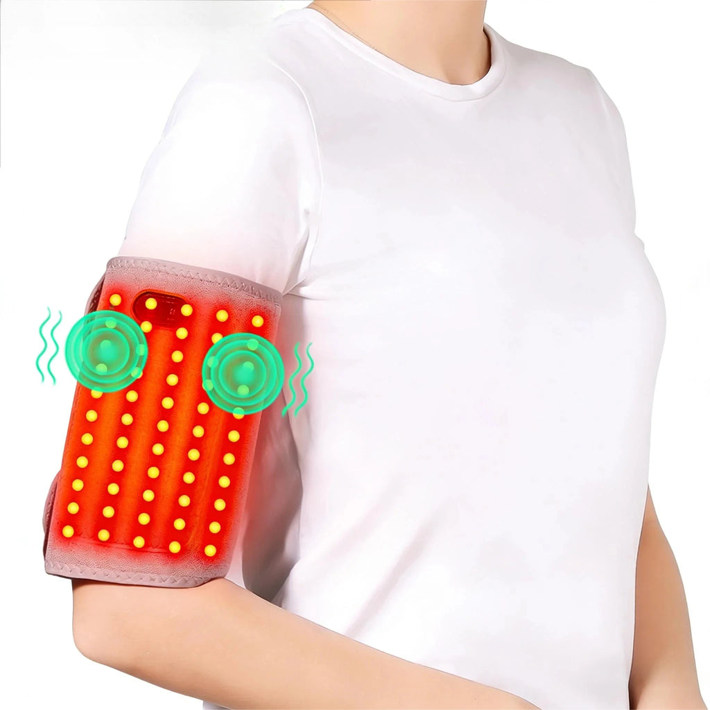 Protector de Brazo con Calor Infrarrojo y Masajeador Vibratorio