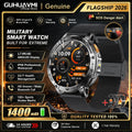 Reloj Inteligente Militar 1400mAh 10ATM SOS
