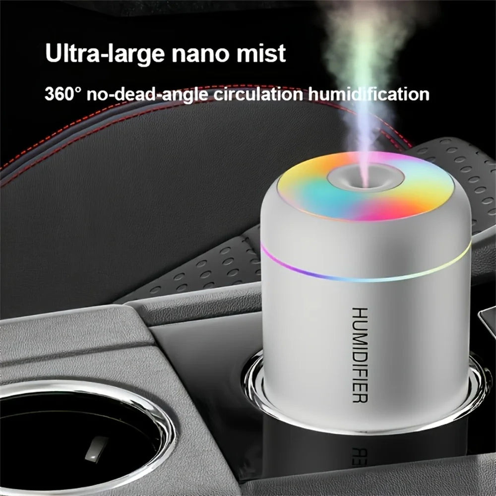 Humidificador Difusor Aromático con Luz de Ambiente