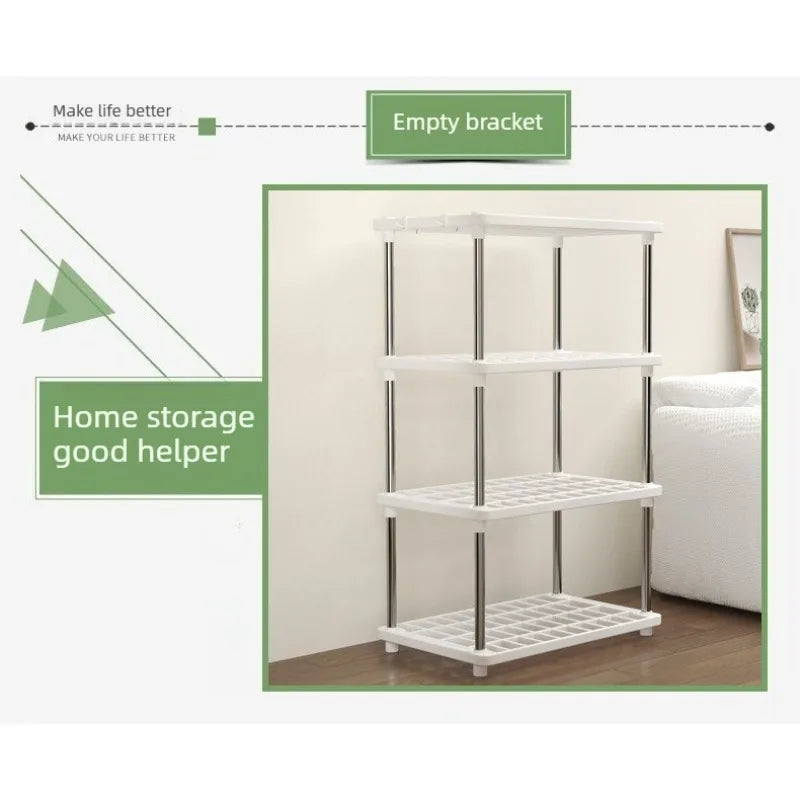 Estante organizador de 4 niveles para cocina, baño y hogar