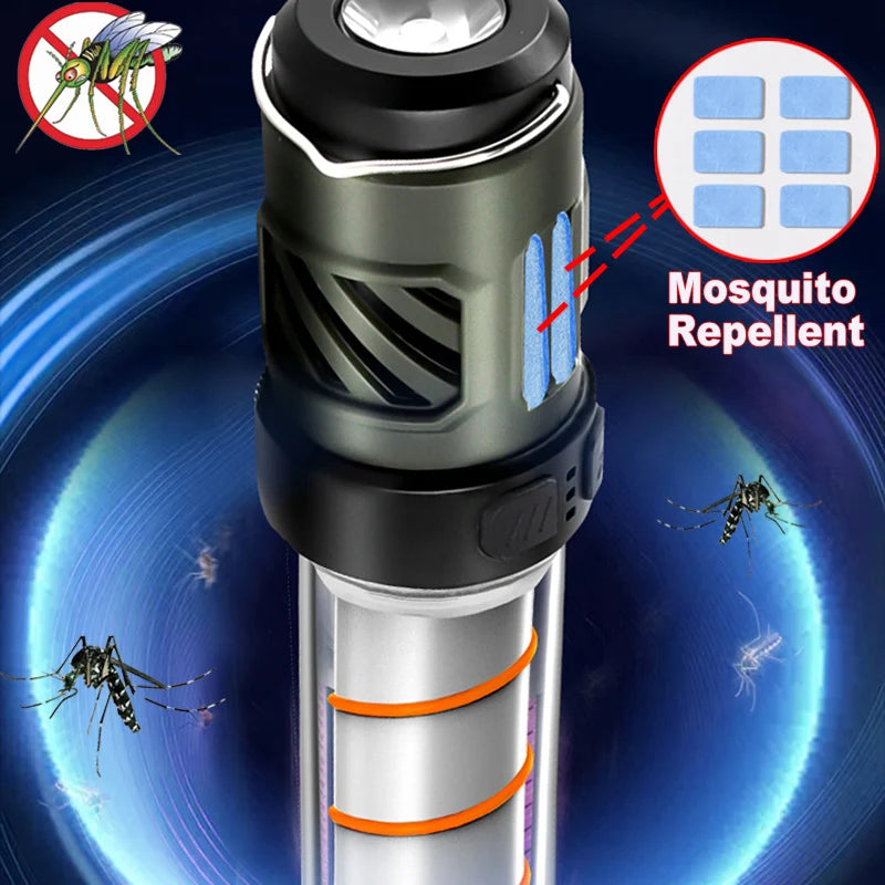 Lámpara Repelente de Mosquitos 3 en 1 para Camping