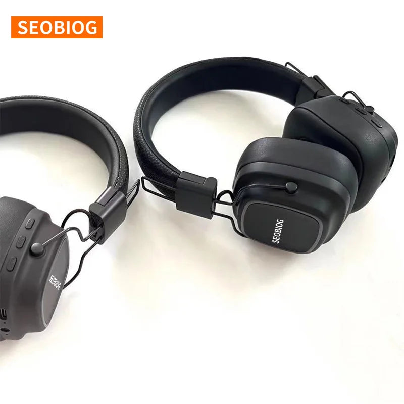 SEOBIOG Auriculares Bluetooth 5.3 Conexión Estable PC