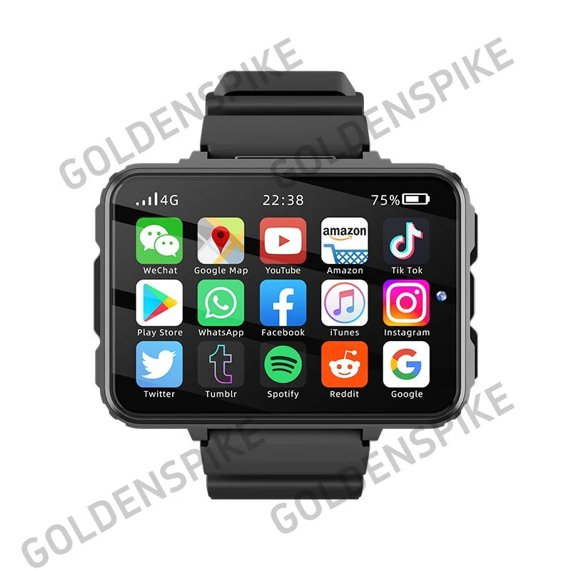 Reloj Inteligente AMOLED 2.4 Pulgadas con Cámara Dual y WiFi