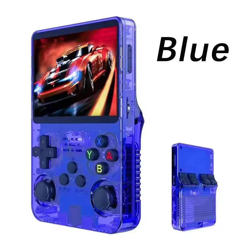 Consola de Videojuegos Retro Portátil R36S, Sistema Linux, Pantalla IPS 3.5 Pulgadas