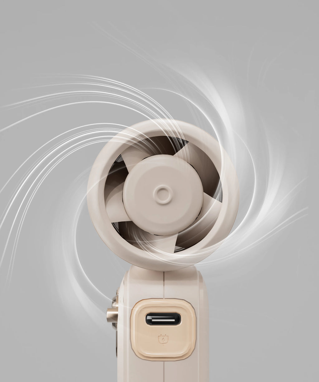 Pantalla digital, ventilador de mano de alta velocidad de 100 velocidades, ventilador plegable portátil con carga USB, mini ventilador de escritorio