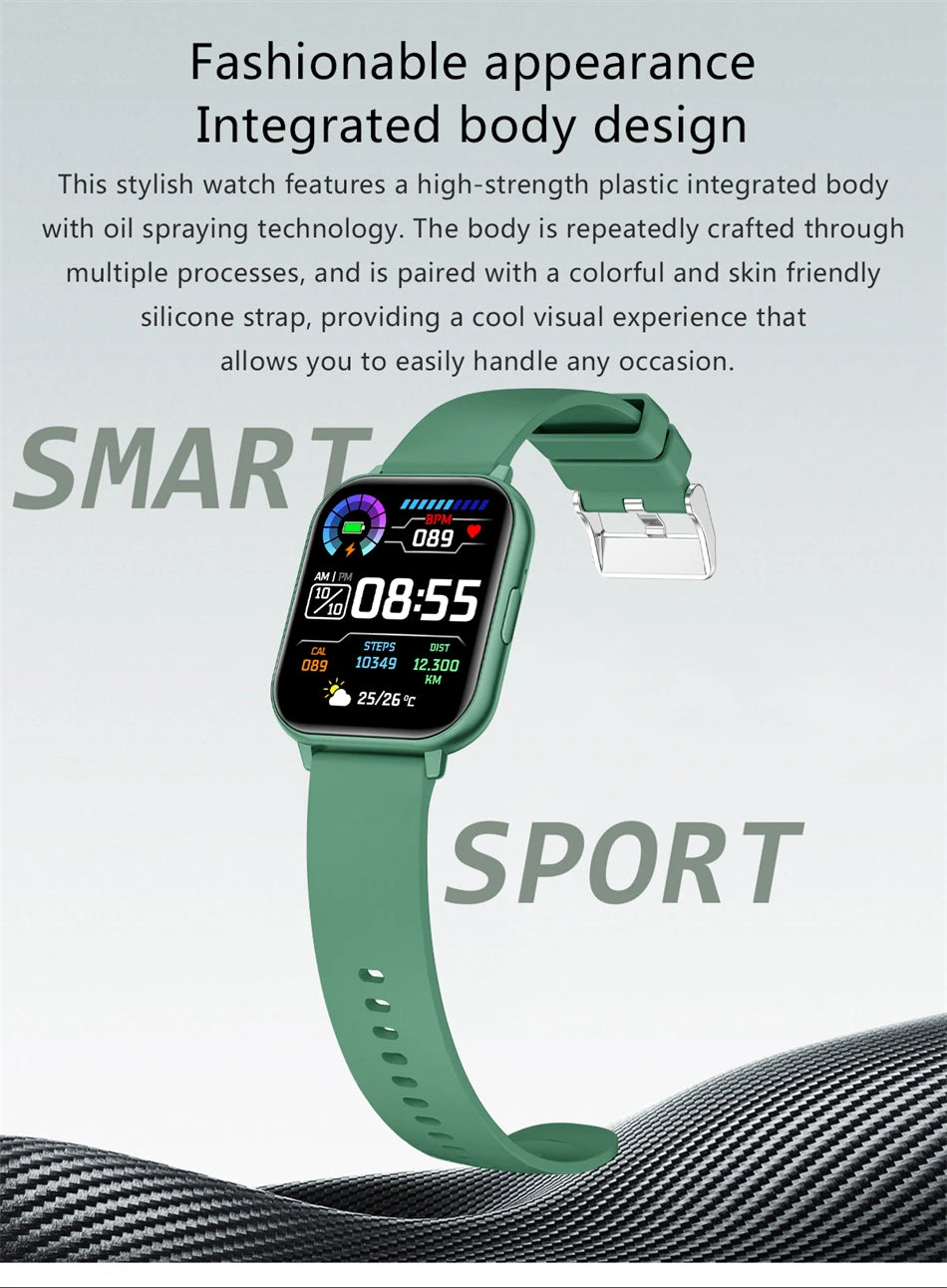 Reloj Inteligente Pantalla Táctil Esfera Personalizable