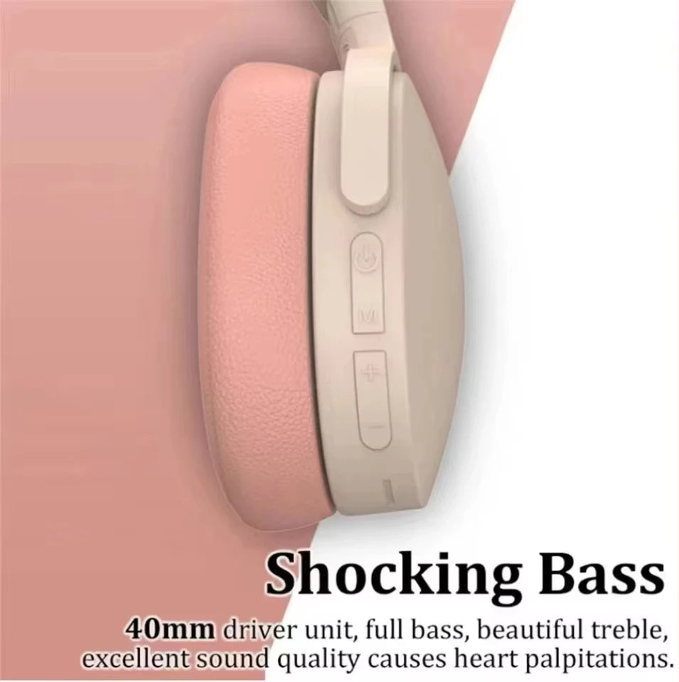 Auriculares Bluetooth 5.3 Over-Ear Deportivos TF/AUX