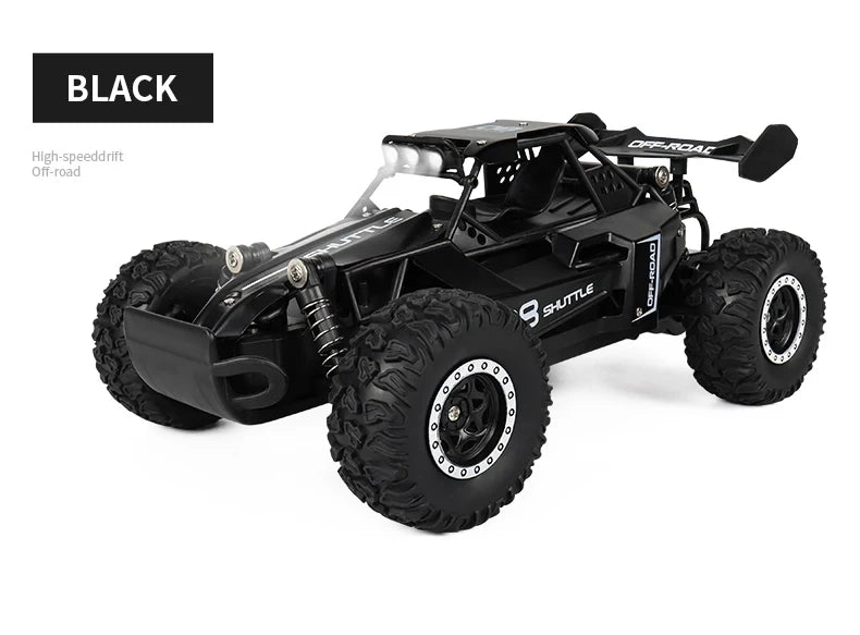 Coche RC 1:16 con Luces LED, Todoterreno, Vehículo de Escalada