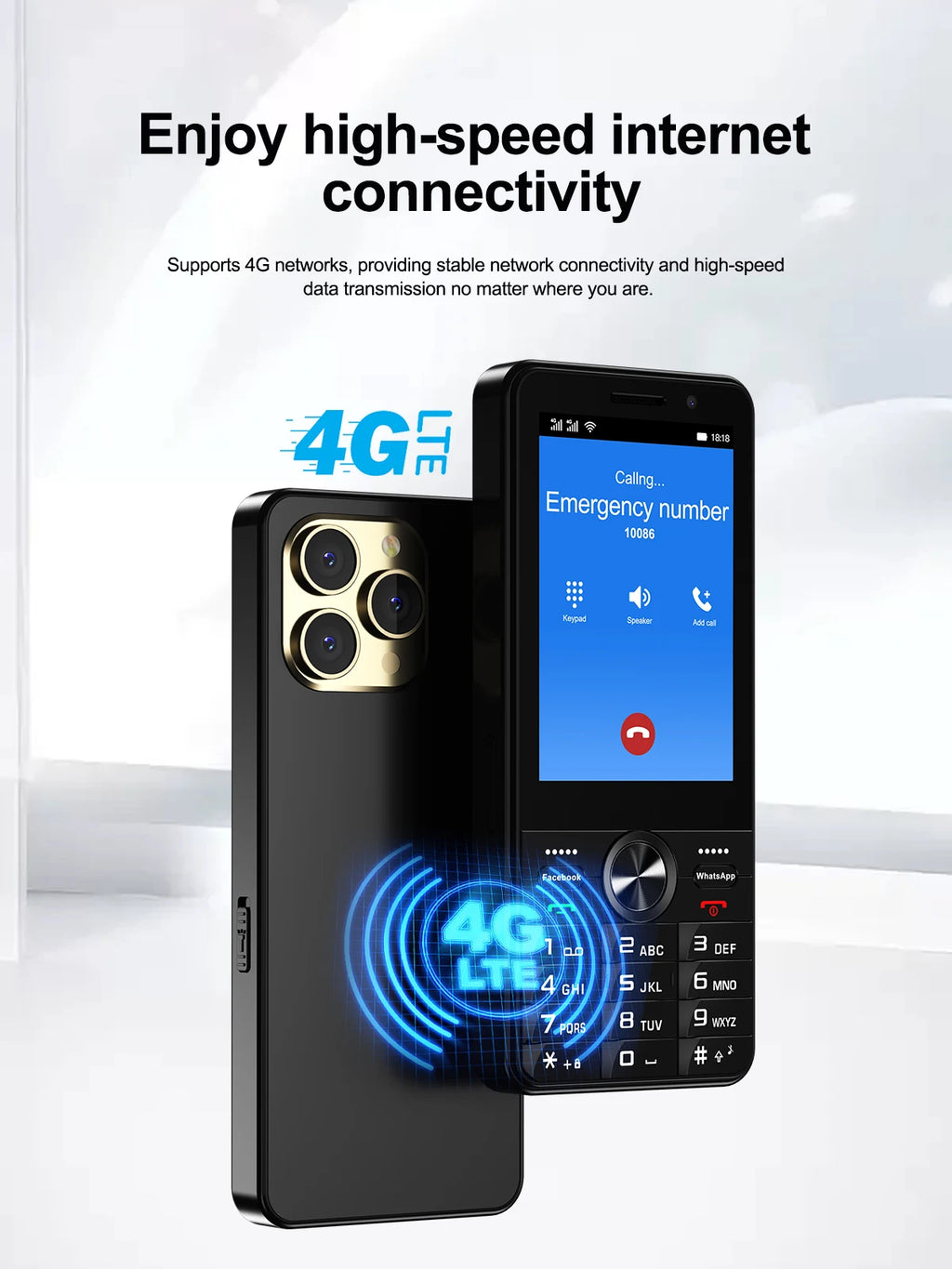 SERVO F24 PRO – Celular 4G Android 3.5" Doble SIM 2+16GB