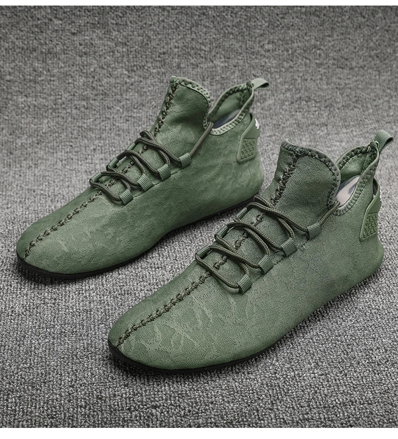 YRZL, mocasines de malla para hombre, mocasines para conducir, zapatos planos de alta calidad para caminar, mocasines informales antideslizantes transpirables, zapatos de verano para hombre