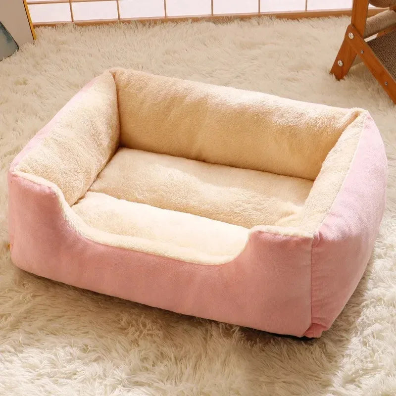 Cama de Peluche para Gatos - Suave, Transpirable y Lavable
